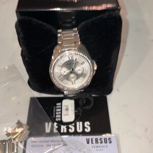 VERSUS BY VERSACE Cool oversized stainless steel woman’s/mens watch